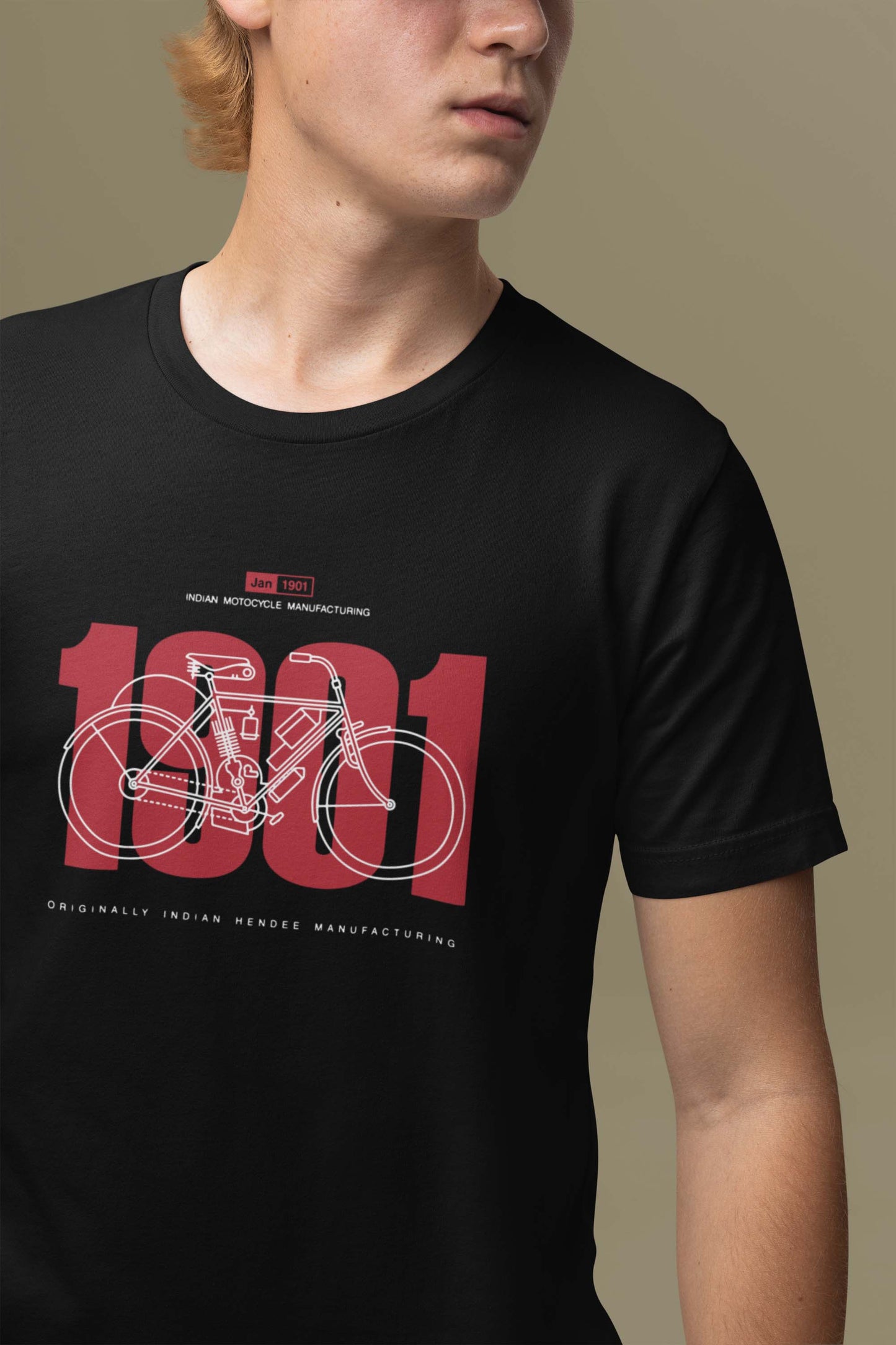 1901 Motorcycle T-shirt