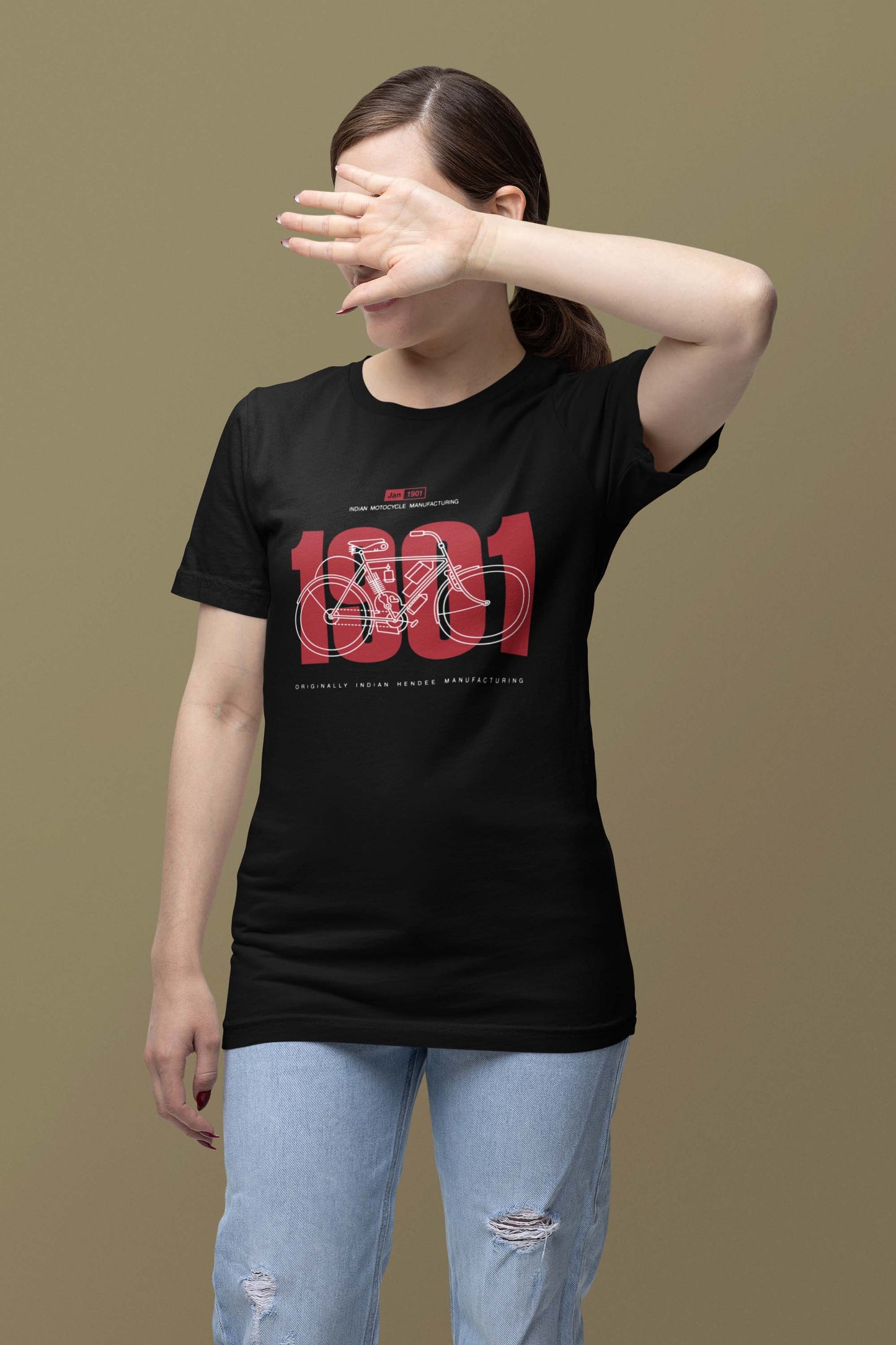 1901 Motorcycle T-shirt