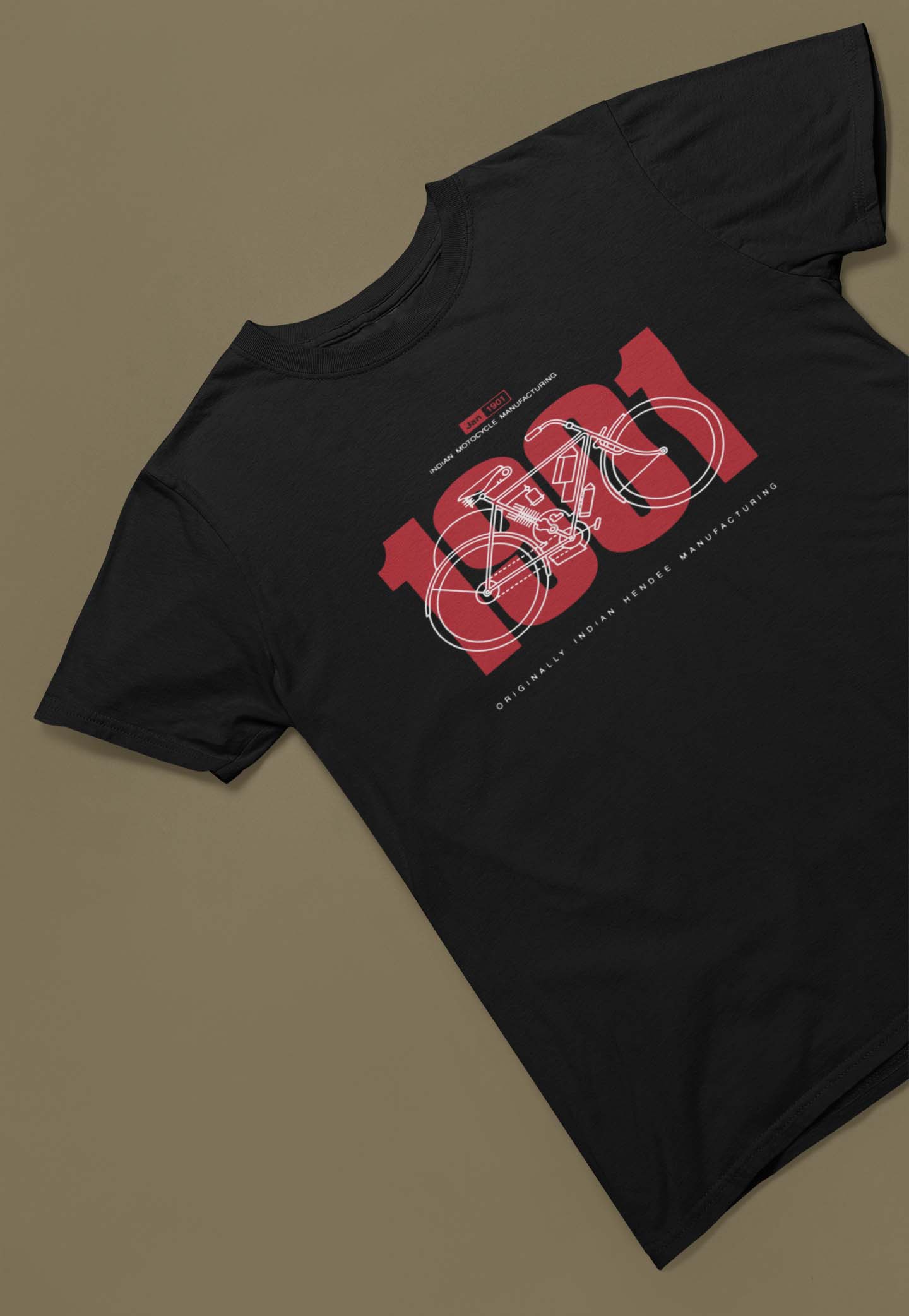 1901 Motorcycle T-shirt