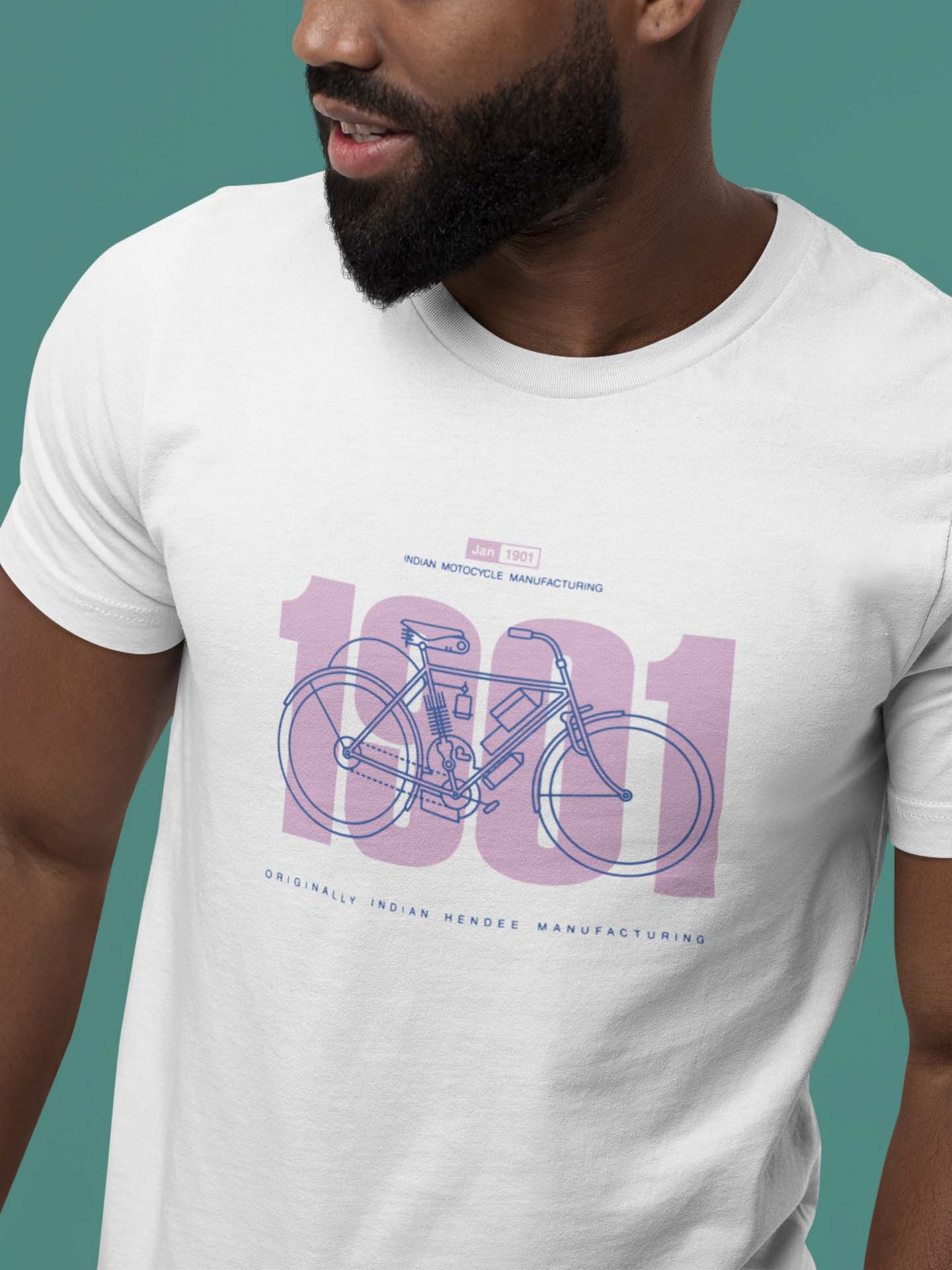 1901 Motorcycle T-shirt