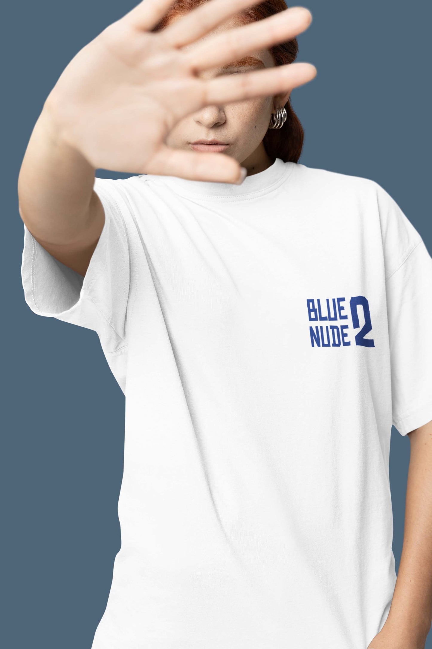 Blue Nude2 Premium Oversize